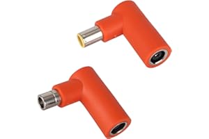 BTFO DC8020 Female to DC7909 Male & DC7909 Female to DC8020 Male Adapters, 90-Degree Right Angle Solar Panel Connector Adaptor Compatible with Jackery