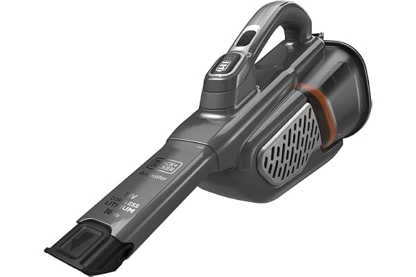 BLACK+DECKER - Aspirateur à main sans fil 18V avec batterie de 36 Wh et station de charge, BHHV520BT-QW