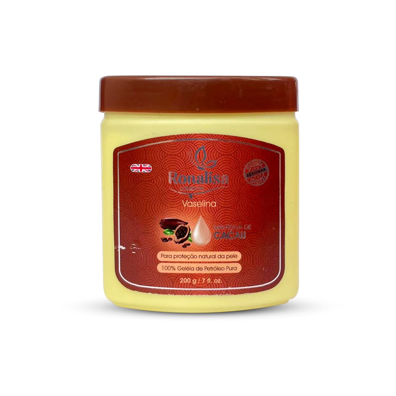 Ronalisa LONDON 100% White Cocoa Butter Petroleum Jelly | Imported LONDON Brand | 200g