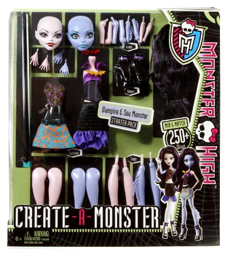 Monster High Create A Monster Vampire Sea Monster