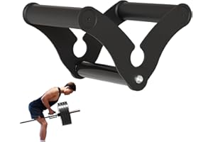 ‎FITARC Fitarc T Bar Row Griff Landmine 30mm T Bar Tow Handle for Barbell V Griff Stangenaufsatz Langhantel Rudern T-bar Rudern Griffe zum Trainieren von Rücken, Armen und Schultern