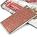 Produktbild iPhone 5S Hülle,iPhone 5 Hülle,iPhone 5/SE/5S Hülle Silikon Rot,Leweiany Ultra Dünne Weiche Silikon Diamant Schutzhülle TPU Zurück mit Funkeln Bling Glänzend Glitzer Kristall Überzug Kratzfeste Plating Premium Geometrisch Rückseite Muster Outdoor Stoßfest Gummi Hülle Handytasche Handyhülle Protective Shinning Case Cover Schale Etui für Apple iPhone 5/SE/5S