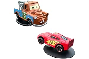Leseogye 2PCS Dashboard Drift Car, Alloy Car Model Drifting Spin Ornament, Vehicle Turn and Follow Drift, Dashboard Decoration, Gift for Boyfriend and Son