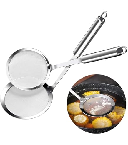 Cuillère écumoire Pour Friture - Passoire Alimentaire En Fil Métallique