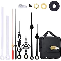 Watreketal Pendule Mécanisme De Mouvement D'horloge Avec Aiguilles Set