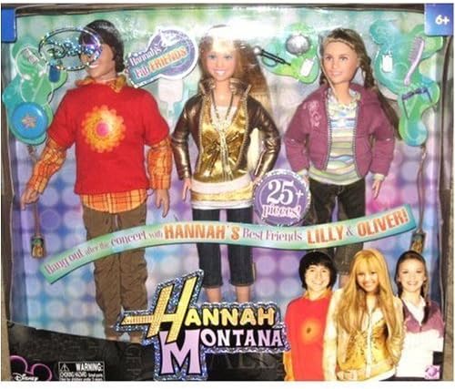 Hannah Montana Oliver and Lily Exclusive Doll Set by Playalong