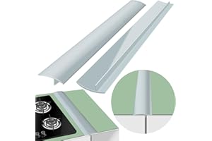 CARGEN Gap Filler for Stove and Counter - Kitchen Stove Counter Gap Cover Silicone Gap Cover Between Stove and Counter 25 Inches Gray
