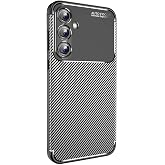 Spia Samsung Galaxy A35 ile Uyumlu Kılıf Siyah Karbon Silikon Orijinal (Samsung Galaxy A35 ile Uyumlu, Siyah)