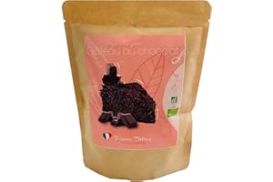 FRANCE DELICES FRANCE DÉLICES - Préparation Pâtisserie Pour Gâteau Au Chocolat Bio - Dessert Ou Goûter Gourmand Et Naturel - Prêt En 5min - Fabrication Artisanale En France - 8/10 Pers. - 300g