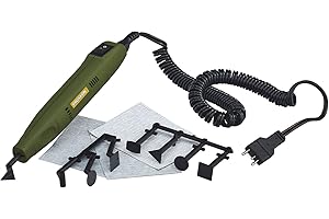 Proxxon 28594 PS13 szlifierka do długopisów, 12 V, urządzenie z wkładami ściernymi i papierem ściernym