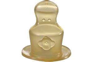 NIP Standardowy Smoczek do Picia Anatomiczny, Lateks, 6 miesięcy plus, Rozmiar M, Mleko