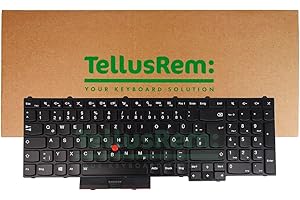 TellusRem ersatztastatur Deutsche Hintergrundbeleuchtung für Lenovo Thinkpad P50 P70 P51 P71