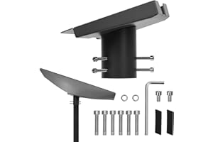 Lnopever Adattatore per tubo Starlink Gen 3,Kit di montaggio regolabile Starlink per Starlink Internet Kit satellitare,kit di montaggio Starlink,montaggio Starlink Standard Gen3/V3 Kickstand Dishy
