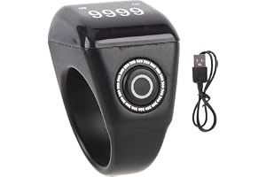 Fafeicy Digital Finger Counter Smart IP67 Regntät, Laddningsbar Elektronisk Tally Clicker -räknare för Sport, Fitnessentusias