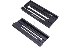 iShoot Adattatore a morsetto convertitore per fotocamera Arca-Swiss 39mm Piastra a sgancio rapido e Manfrotto Gitzo Testa fluida Testa idraulica Testa ingranaggio Testa 3D Testa a sfera Morsetto 50mm