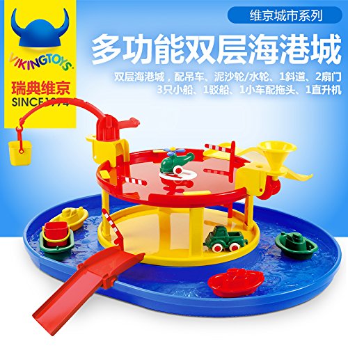 Viking Toys - Multiplay Garage With Harbour
