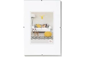 Walther Design Cadre photo verre transparent29,7 x 42 cm (DIN A3) Paquet double, Porte-photo sans cadre RB342KD