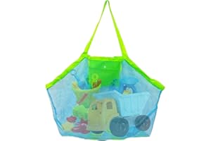 Borsa da spiaggia in Tessuto, Annhao La grande borsa da spiaggia in tessuto a rete con tote, zaino, asciuga la sabbia degli asciugamani, perfetta per contenere i giocattoli dei bambini