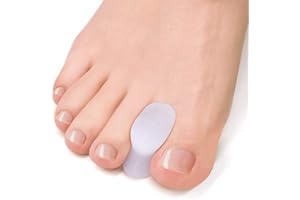 Gel Zehenspreizer 8x Welnove Zehentrenner Silikon Zur Behandlung von Bunion und Hammerzehen,Weich und Komfortabel
