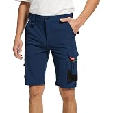 Men's Slim Fit Stretch Work Shorts Durable Elegance for Highest