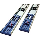 LIBERTY 942005 Soft-Close &Ccedil;ekmece Kızağı, 50.8 cm, Rulman Sistemi, &Ccedil;inko Kaplama, 2 Adet