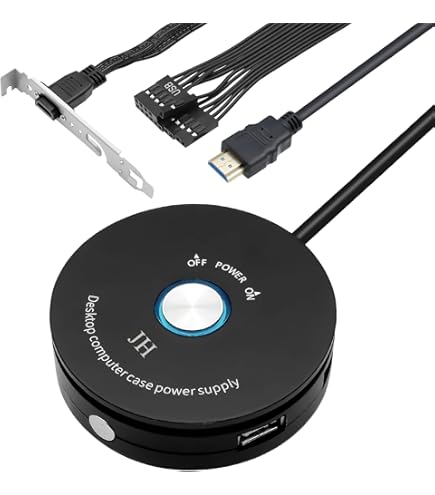 Dell Optiplex Power Switch Button Cable - Replacement For 390 3010 790 990 3020 7010 9010 9020