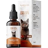 Calmante per CANI E GATTI Olio di CBD e canapa per Gatti - 100% Naturale, Puro Aroma Manzo Tranquillante, Antidolorifico Anti