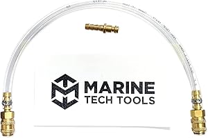 M MARINE TECH TOOLS Marine Tech Tools - Tubo di spurgo idraulico Seastar, kit di spurgo per sterzo idraulico, adatto per cilindri idraulici Seastar, kit di spurgo del fluido dello sterzo idraulico Seastar, kit di