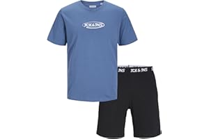 JACK&JONES JUNIOR Jungen Jacoliver Ss Tee and Shorts Set Jnr T-Shirt