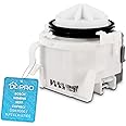 DL-pro Drain Pump for Bosch, Siemens, Neff - 00631200/BLP3 CL.A UL749 - Plastic, White - Water Pump