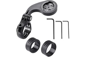 ANBOO Halterung Fahrrad Kompatibel mit Garmin Edge und anderen GPS-Fahrradcomputern, 25.4mm/31.8mm Lenkerhalterung für MTB