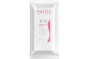 ‎SAGELLA SAGELLA poligyn Reinigungstücher - Sanfte Pflege für die Intimpflege (für Frauen ab 50)