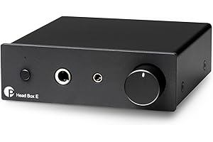 Pro-Ject Head Box E - Micro-sized Headphone Amplifier (Black)