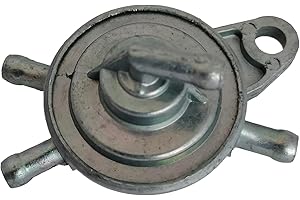MOTOTOP Bomba gasolina para scooter con motor GY6. Bomba de gasolina utilizada en vehículos de 2 y 4 ruedas. Grifo por depresión (4-Vías)