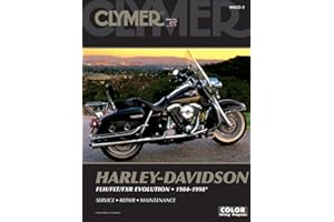 HAYNES Harley-Davidson Road King, Electra, Tour Glide, Low Rider Motorcycle (1984-1998) Clymer Repair Manual (CLYMER MOTORCYCLE REPAIR)