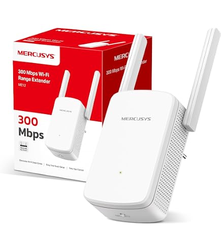 Répéteur WiFi 1200 Mbps Dual Band - Amplificateur De Signal, 4 Antennes, 2 Ports LAN