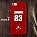 Produktbild Air Jordan iPhone 6 (4.7 Zoll) Handy Cover Schutzhülle Handyhülle Michael Jordan Chicago Bulls transparente TPU-Handyhülle for iPhone 6, iphone7, 7plus & 8plus, iPhone X (iPhone 6/6S, Jordan 23)