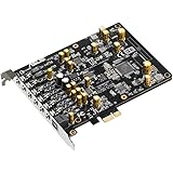 Asus Xonar AE Internal 7.1 Channel PCI-E Card Sons (7.1 Channel, 32 Bit, 110 Db, 103 Db, 24 Bit/192 kHz
