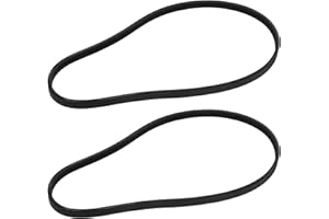 LT Easiyl Lot de 2 courroies de transmission synchrones en caoutchouc 4PJ600 compatibles avec la scie à ruban électrique Sears Craftman 19.224000 119.224010 351.224000