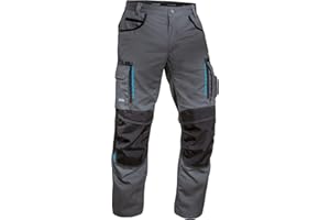Uvex Tune Up Pantalon de Travail Homme - Pantalon Cargo - avec Poches Pratiques et Poches Rembourrées au Niveau du Genou : Chantier – Carreleur – Menuisier – Electricien - Plombier - Peintre