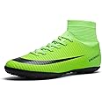 Mens Football Shoes High Top Spikes Youth Outdoor Training Football Shoes Professional Athletic Sports Shoes Turf Trainers