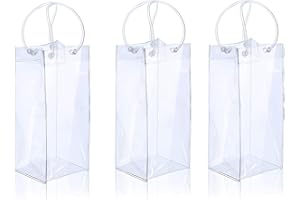 Supoetry 3 Bolsa de Vino de Hielo, Bolsa Para Champán, Una bolsa adecuada para champán, vino, cerveza, la bolsa se puede llenar con cubitos de hielo