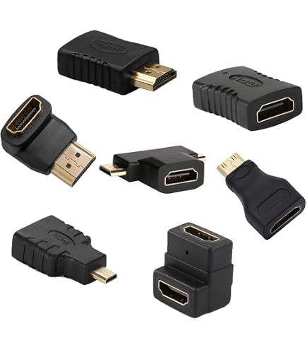 ELECROW Adapter-Kit Für Raspberry Pi 3 – HDMI & Micro-USB Auf USB-A Adapter, Für RC070S 7-Zoll-Monitor