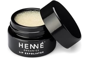 Henné Organics Lip Exfoliator - Natural and Organic Sugar Scrub - Lavender Mint
