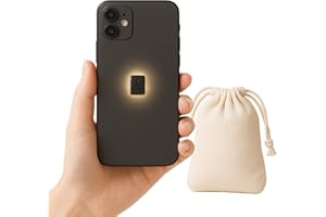 AYALMA ® Shungite Original – Protección contra el EMF del Teléfono Celular y Radiación Electromagnética – Filtro EMF pegatina Antiradiación Móvil – Piedra Shungit Adhesiva Premium