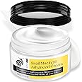 Snail Mucin 92% Advanced Cream, Snail Collagen Deep & Intense Hydration Cream - Daily Face Gel Moisturizer for Dry Skin, Sensitive Skin (100g)