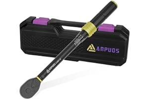 ANPUDS Drehmomentschlüssel 3/8'', 5-45 Ft-Lb/6.8-61 Nm