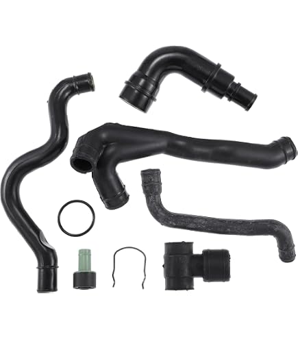 TOTMOX Soupape Ventilation Carter 04E103175 – Clapet Anti-Retour Compatible VW Audi Seat Skoda, ABS Résistant Huile & Température