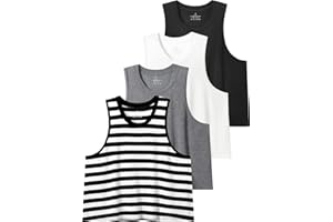Star Vibe 4 Stücke Tank Top Crop Damen Gym Shirt Sport Crop Top Damen Fitness Tanktops & Träger-Tops Für Damen