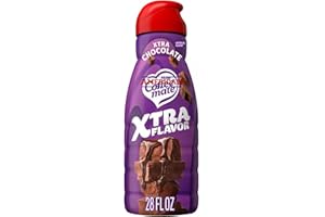 THE AMERICAN STORE Coffëe matë Xtra Chocolate Flavour Liquid Non-Dairy Coffee Creamer I 28oz (828ml) I US Import
